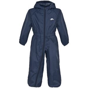 Trespass Childrens/Kids Button Waterproof Rain Suit / Navy Blue